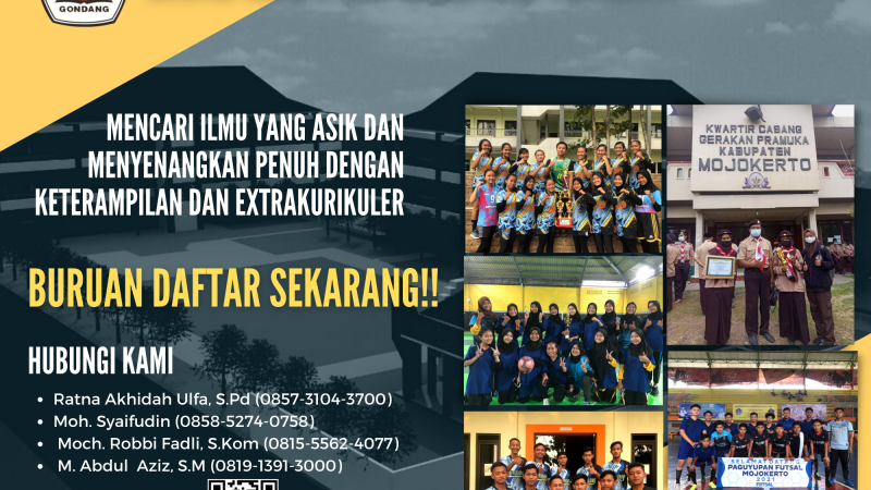 Penerimaan Peserta DIDIK BARU SMAS ISLAM DIPONEGORO GONDANG