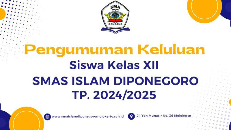 Pengumuman Kelulusan Kelas XII TP. 2024/2025