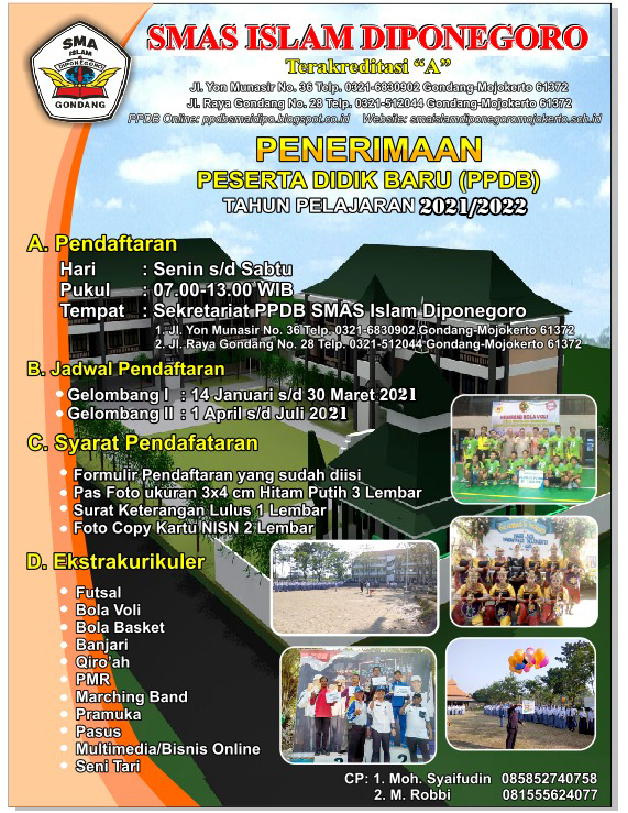 Penerimaan Peserta Didik Baru 2021/2022